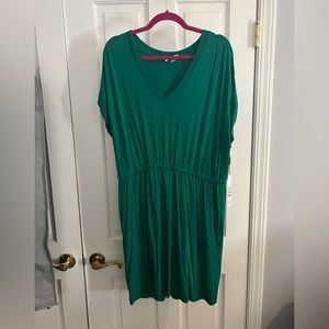 Green dress
